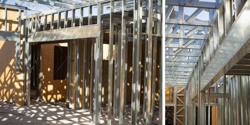 estructura, steel frame, steel framing, perfiles de acero